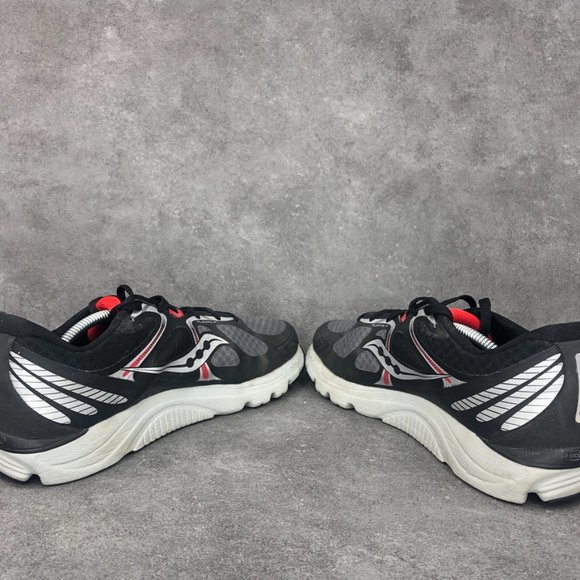 Saucony Kinvara 6 Running Shoe Sneaker, Black Red, Men's 11 - Picture 5 of 9